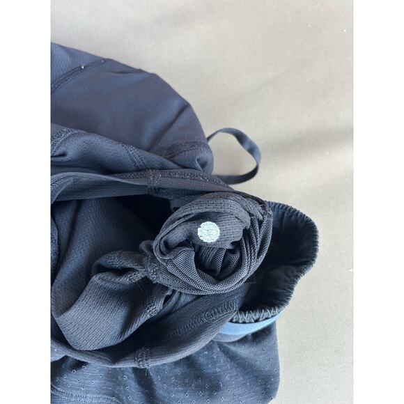 Lululemon Surge Short 6" Updated All Court Texture Deep Coal Black Mens Large - Picture 3 of 3